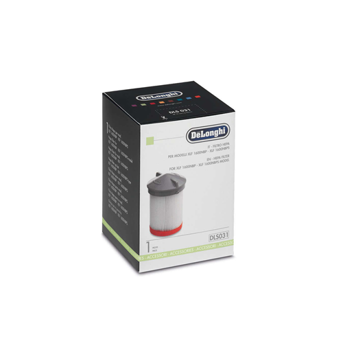Filtro HEPA Originale De'Longhi Per Aspirapolvere Senza Sacco, Compatibile Con Modelli VTE E XTE