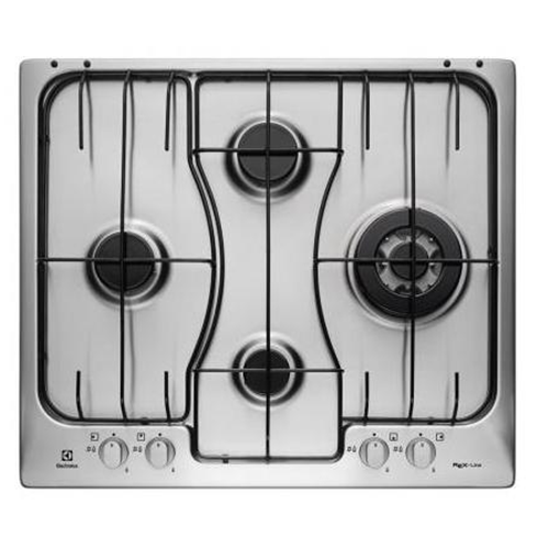 RGG6243LOX Piano cottura a gas 4 fuochi gas Acciaio inossidabile Electrolux