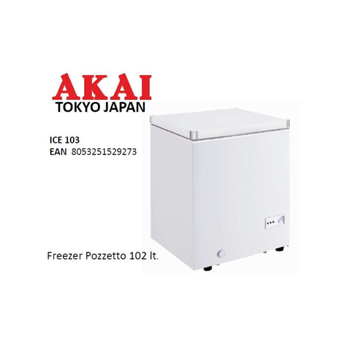 CONGELATORE ORIZZONTALE A POZZETTO  CLASSE E  ICE103NX AKAI