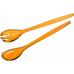 08080.05 Posate insalata 28 cm Arancio Guzzini
